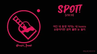 SPOT! (ZICO) - Guitar inst (MiLKCHOCO.ver)