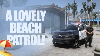 [LSPDFR] a lovely beach patrol 🏖️| LAPD