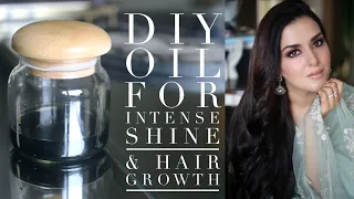 DIY OIL FOR INTENSE SHINE & HAIR GROWTH I FOR THICK , SHINY HAIR I BEYOND BEAUTY NATASHA