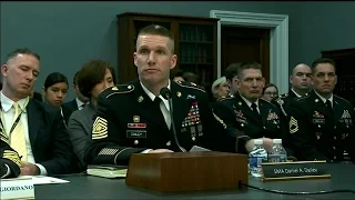 House Appropriations Subcommittee: Sgt. Maj. of the Army Daniel Dailey's testimony