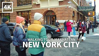 [4K] NEW YORK CITY - Walking Tour Manhattan, Chelsea & Chelsea Market, Travel, NYC, USA, 4K UHD