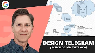 System design interview: "Design Telegram" (with ex-Google EM)