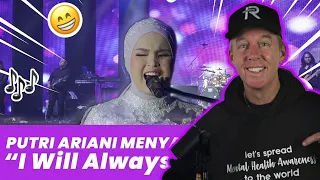 PUTRI ARIANI - I Will Always Love You (Cover) | REACTION