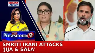 Smriti Irani Raps Gandhis & Congress: 'Pehle Desh Ki Tijori Par Najar Thi, Ab janata Ki Jeb Par'