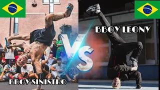 BBOY SINISTRO 🇧🇷 VS BBOY LEONY 🇧🇷 THE WORLD BATTLE 2022