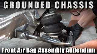 '48-'56 Ford & '55-'59 Chevy Pickup Grounded Chassis front air bag assembly addendum