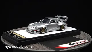 Porsche 911 (993) GT2 EVO 1996 (Silver) - Make Up Vision VM130B