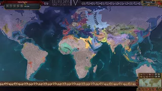 Europa Universalis IV | AI Only Timelapse #1 | 78 - 1931 | Extended Timeline Mod