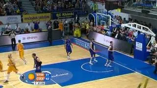 1/2 playoff. Khimki - CSKA Game 2 Highlights