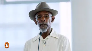 Poet Linton Kwesi Johnson reads Tings at Windrush celebrations