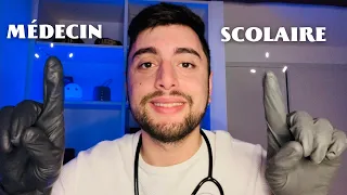 ASMR FR - ROLEPLAY MÉDECIN Scolaire - Examen médical