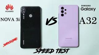 Samsung Galaxy A32 vs Huawei Nova 3i - SPEED TEST