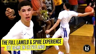 LaMelo Ball 1st Game In Cleveland The FULL GAME Experience!