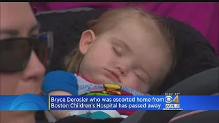 Officer's Child Who Received Police Escort For Final Trip Home Dies Of Rare Disease