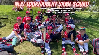 NEW TOURNAMENT SAME SQUAD GAME 1:TEC 8U RED VS FRENCH VALLEY(1-DAY PONY ALL STAR WARMUP)(TEMECULA)