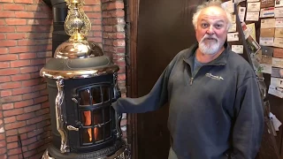 1910 Glenwood Stove restored by Barnstable Stove Shop, Cape Cod.