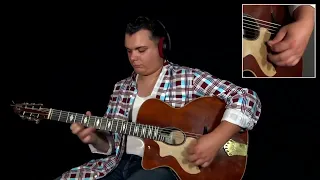 Favino Lorier - Minor Swing (Jazz Manouche Guitar Improvisation)