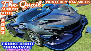 The Quail - Monterey Car Week - August 18th 2023 - Supercars & Hypercars Everywhere