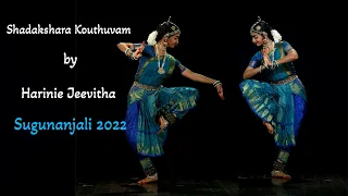 Shadakshara Kouthuvam solo version by Harinie Jeevitha - Sridevi Nrithyalaya - Bharathanatyam Dance
