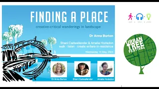 Finding a Place - creative critical wanderings in landscape with guest Dr Anna Burton