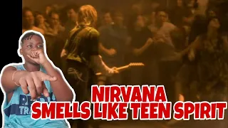 FIRST TIME LISTENG TO NIRVANA - SMELLS LIKE TEEN SPIRIT | AFRICAN REACTION ‼