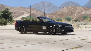 [Grand Theft Auto V] Mercedes SL63 AMG handling showcase