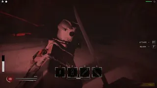 Fighting chain on roblox + Surviving bloodmoon
