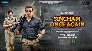 SINGHAM 3: Once Again - Trailer | Ajay Devgn | Deepika Padukone | Sidharth Malhotra, Karina Fan Made