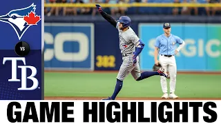 Blue Jays vs. Rays Game Highlights (9/25/22) | MLB Highlights