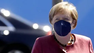 Merkel sieht Russland als Herausforderung für die Nato