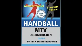 TV 1887 Stadtoldendorf II gegen MTV Obernkirchen I am 27.04.24