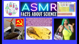 ASMR: - Random Biology, Earth & Space Science Facts Whispered (Part 1)