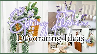 🌿 SPRING KITCHEN DECORATE WITH ME | SPRING FARMHOUSE DECOR IDEAS AND INSPIRATION 2024