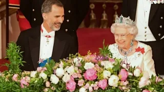 Her Majesty’s State Banquet - Spain State Visit.
