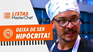 MASTERCHEF BRASIL | MELHORES TRETAS | LISTAS MASTERCHEF | TEMP 09