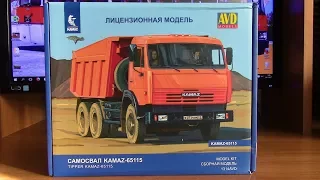 Сборная модель Камаз 65115 AVD models