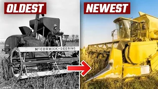 The INSANE Invention of The Combine Harvester | The History and Evolution