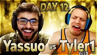 THE DIAMOND 1 STRUGGLES | YASSUO VS TYLER1 - $10K BET: DAY 12