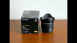 Panasonic 9mm F1.7 Lens Test