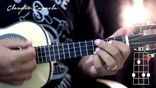 Sequência de Ré Maior | Cavaquinho | Claudio Capacle