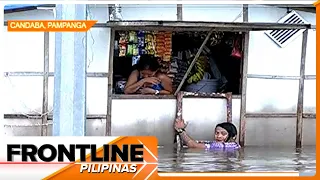 Ilang lugar sa Pampanga, lubog sa hanggang 15-feet na baha; paghahatid ng ayuda, pahirapan