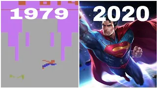 Evolution of superman game 1979 - 2020 | evolution channel