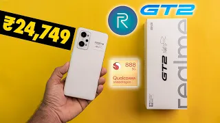 Realme GT 2 5G Unboxing - First Sale Unit | SD 888🔥 | 120Hz AMOLED Display😍 | Most Underrated😶