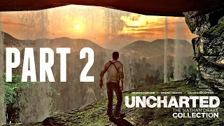 Uncharted Collection [Drake's Fortune] Walkthrough Part 2 - A SURPRISING FIND! (Ps4 Gameplay HD)