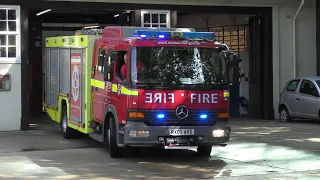 London Fire Brigade - Euston FRU Turnout 11-08-2021
