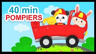 Au feu les pompiers - 40 min de comptines pour les enfants - Titounis