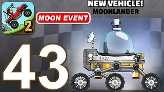 Hill Climb Racing 2 - Gameplay Walkthrough Part 43 - Moonlander & Moon Jump Event (iOS, Android)