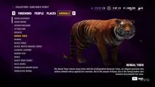 Far Cry 4 - All Animals | List Unlocked (PC HD) [1080p]