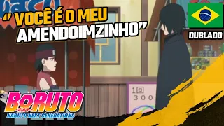 🇧🇷 SASUKE CHAMA SARADA DE ''AMENDOIMZINHO'' - DUBLADO PT-BR | Boruto DUBLADO