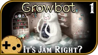 Growbot Chill Playthrough  -1-  Point and Click... and grow... and be a robot